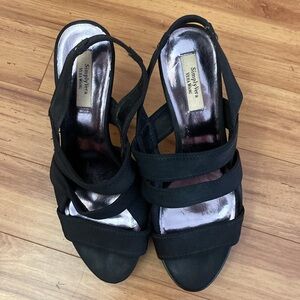 Simply Vera by Vera Wang, black heels with straps